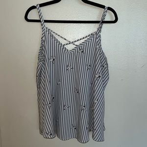 TORRID Sophie Chiffon Swing Cami Size 0